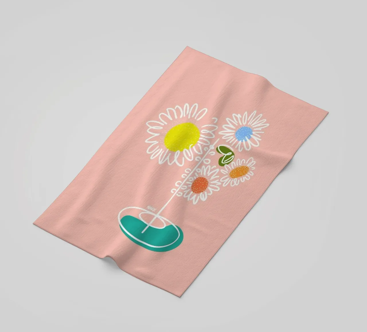 Sunflowers telo mare da Ninhol