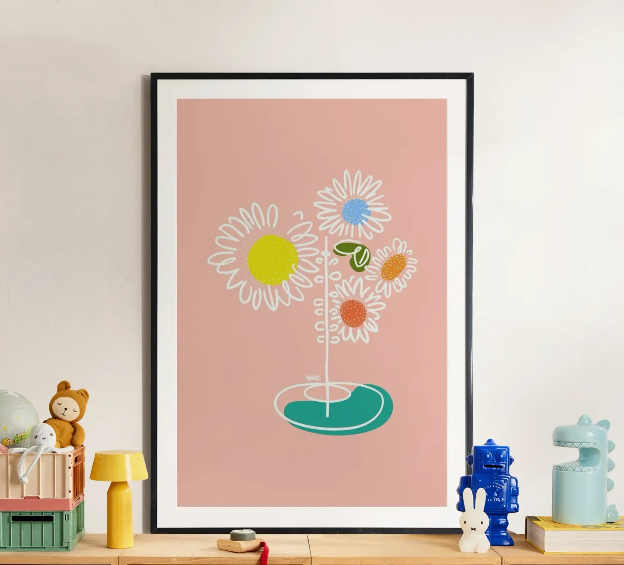 Sunflowers poster van Ninhol