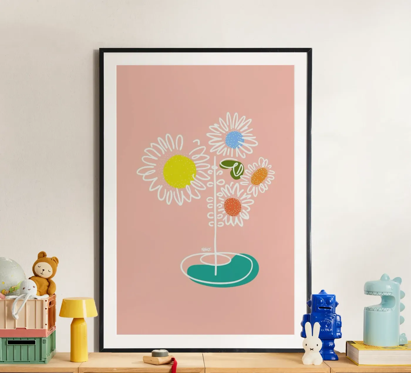 Sunflowers poster by Ninhol