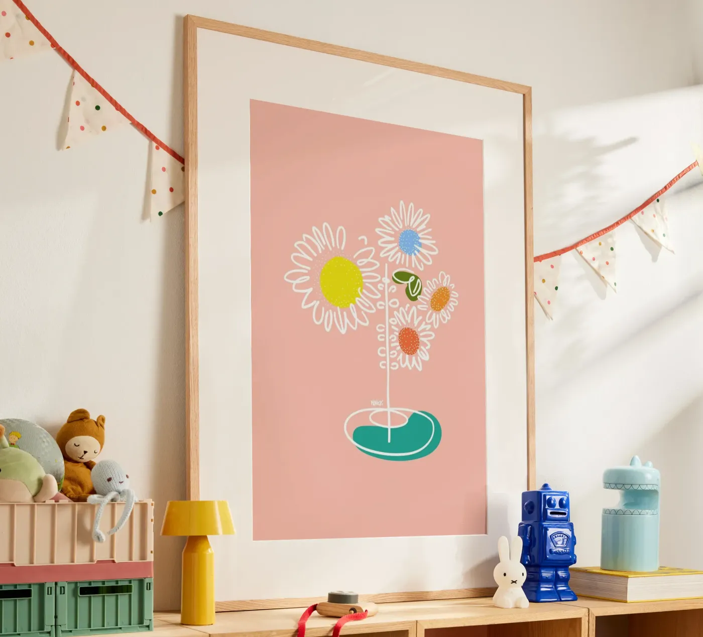 Sunflowers poster by Ninhol