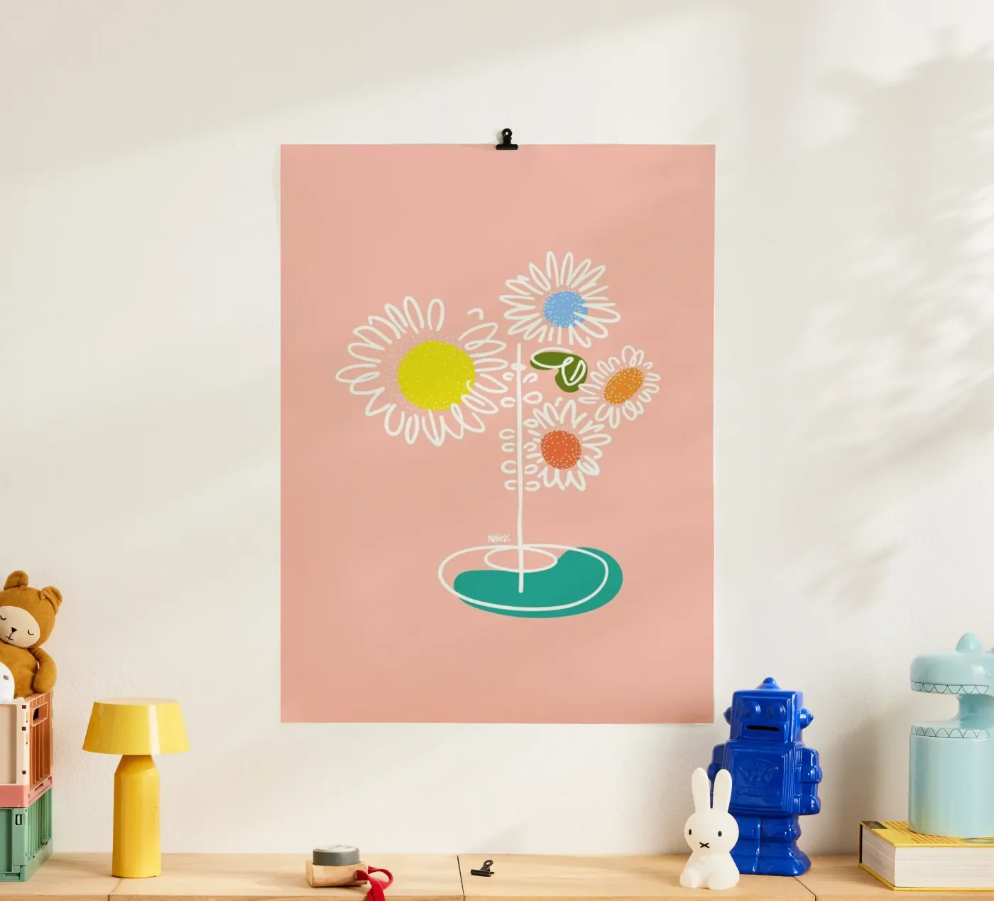 Sunflowers poster by Ninhol