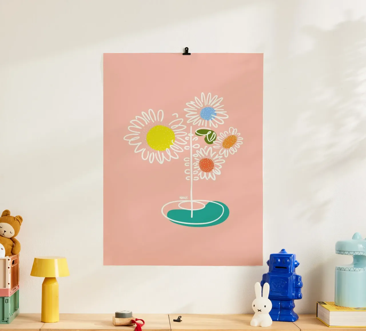 Sunflowers poster van Ninhol
