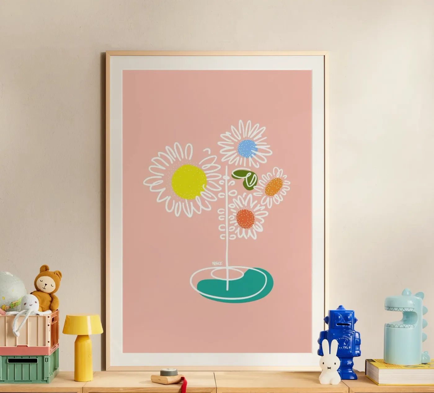 Sunflowers poster by Ninhol