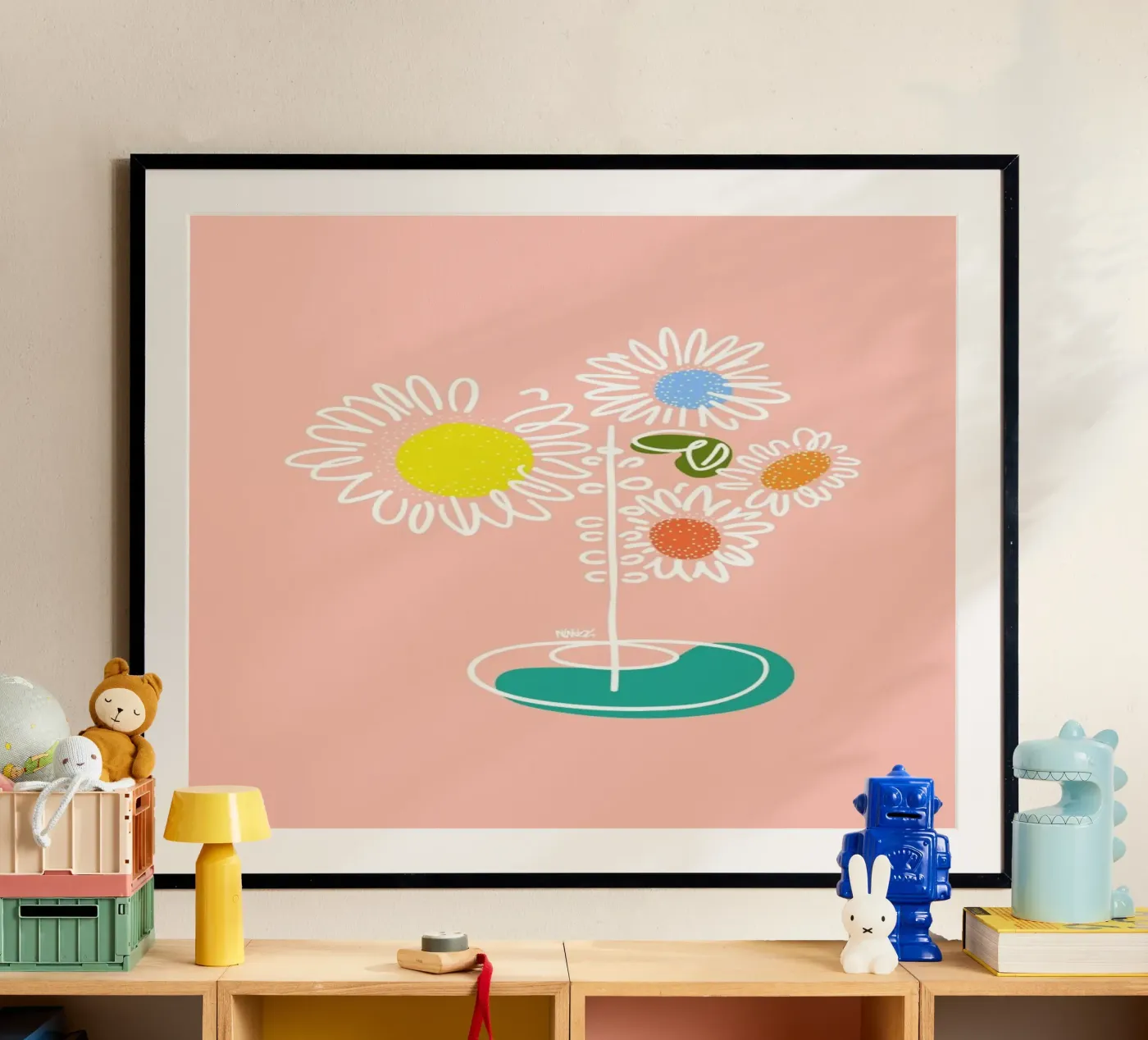 Sunflowers poster by Ninhol