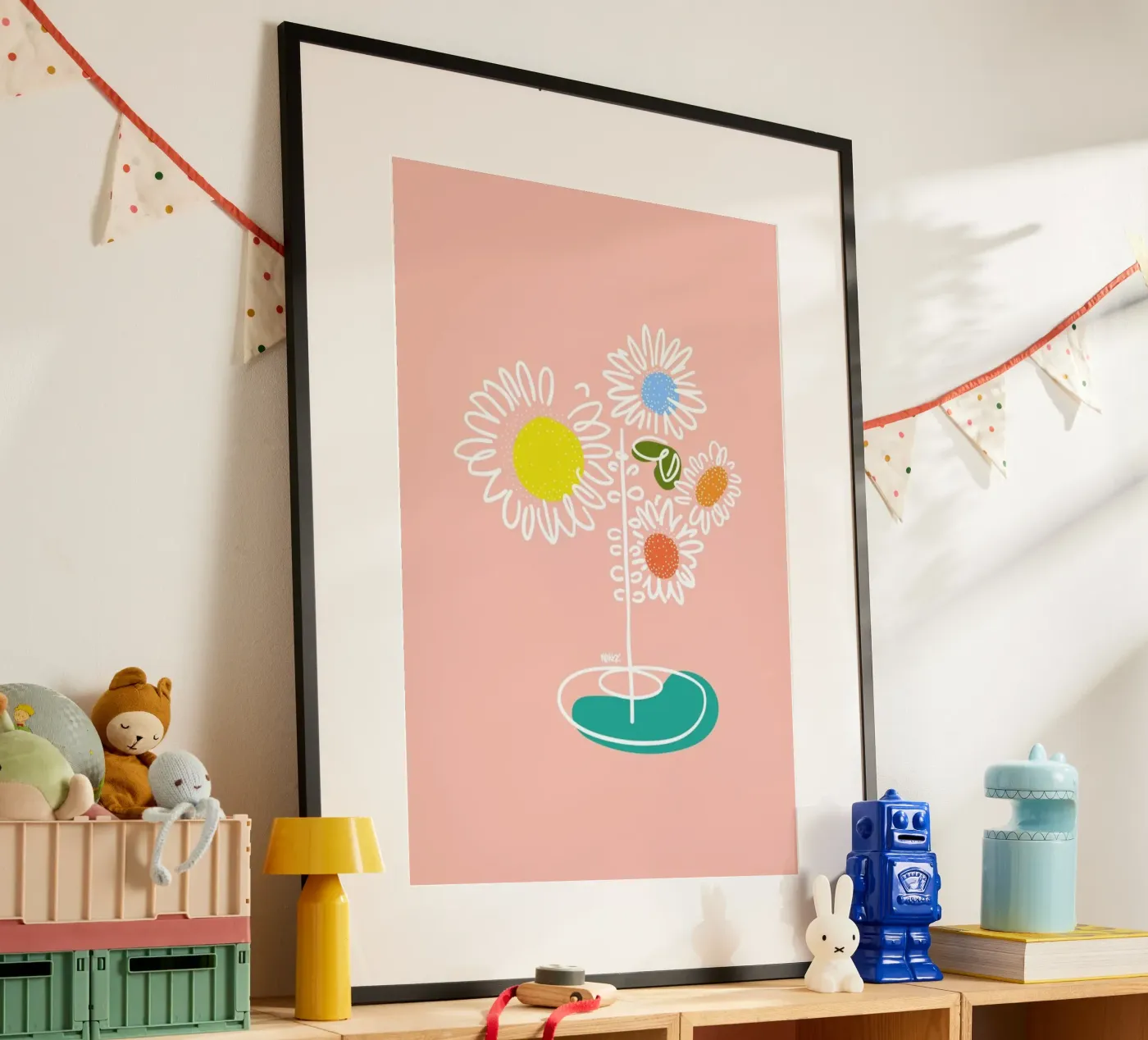Sunflowers poster by Ninhol