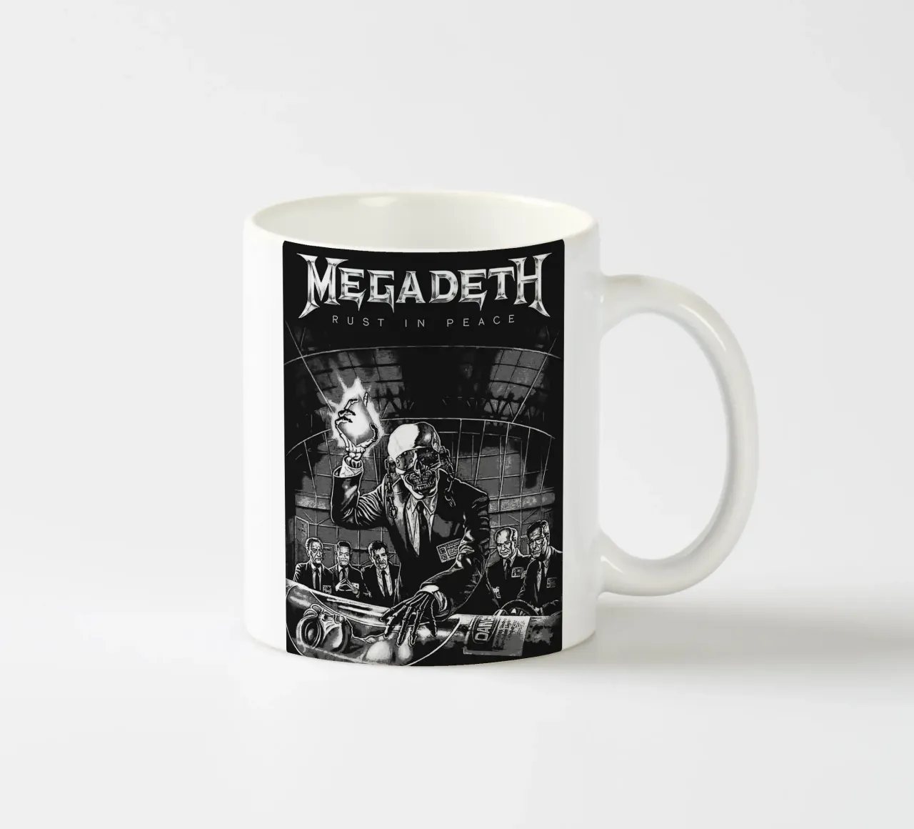 megadeth tazza in ceramica da vanhesling