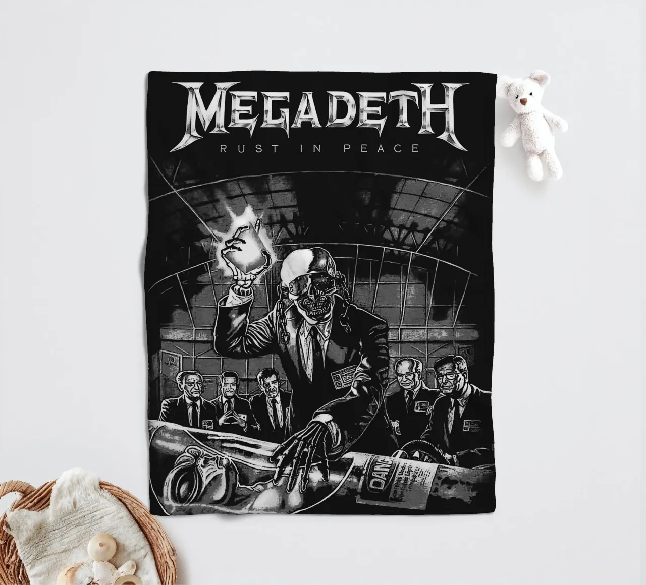 megadeth coperta in pile da vanhesling