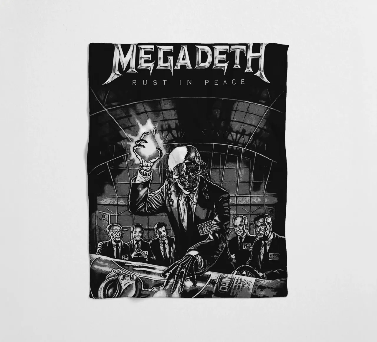 megadeth coperta in pile da vanhesling