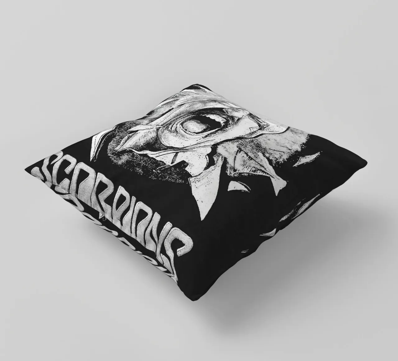 scorpions band art cuscino da vanhesling