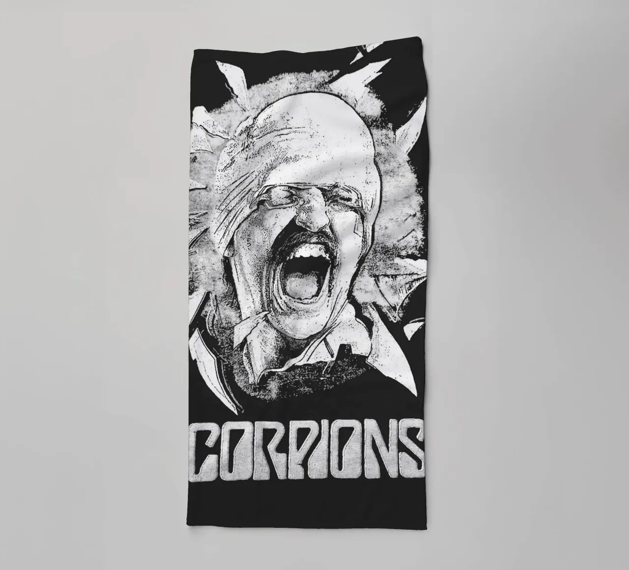 scorpions band art Handtuch von vanhesling
