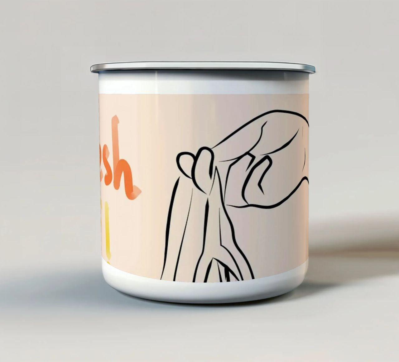 Mantenere la freschezza tazza in smalto da Kintsugi99