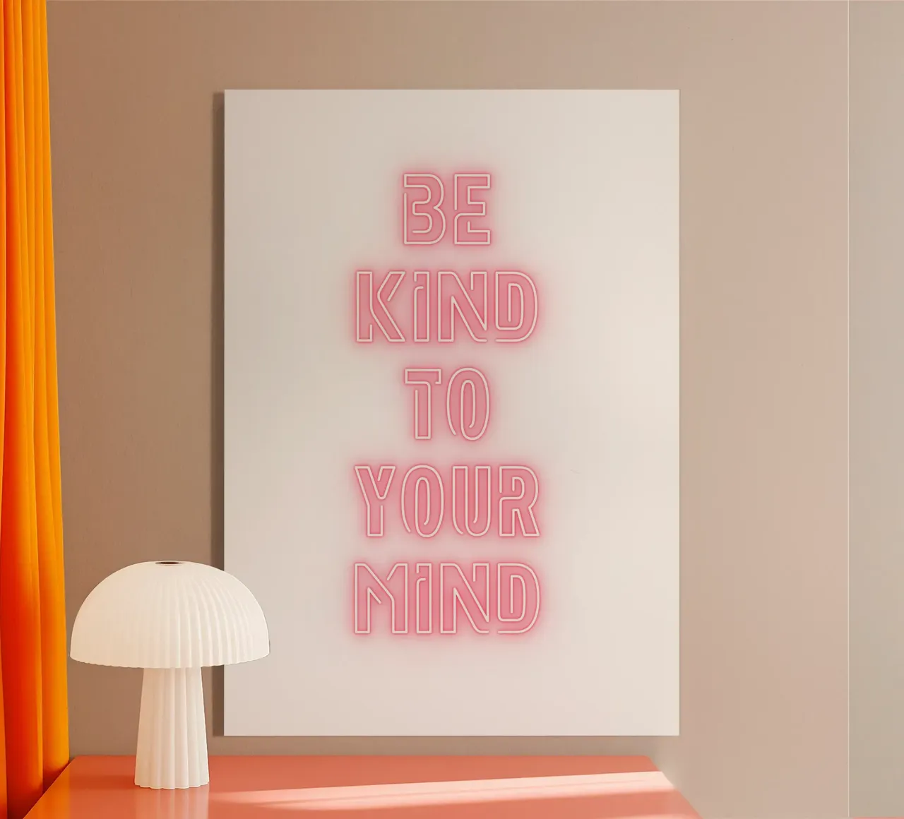 Mindset | Motivation | Selbstliebe | Mental health plexiglass da keinkonzept