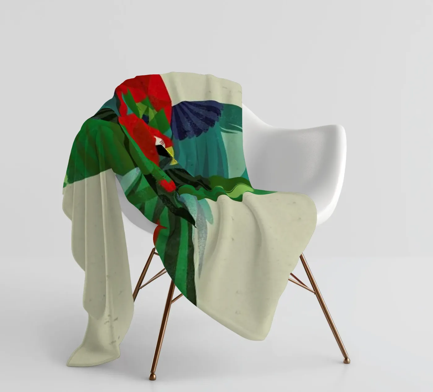 Ara fleece blanket by Dieter Braun