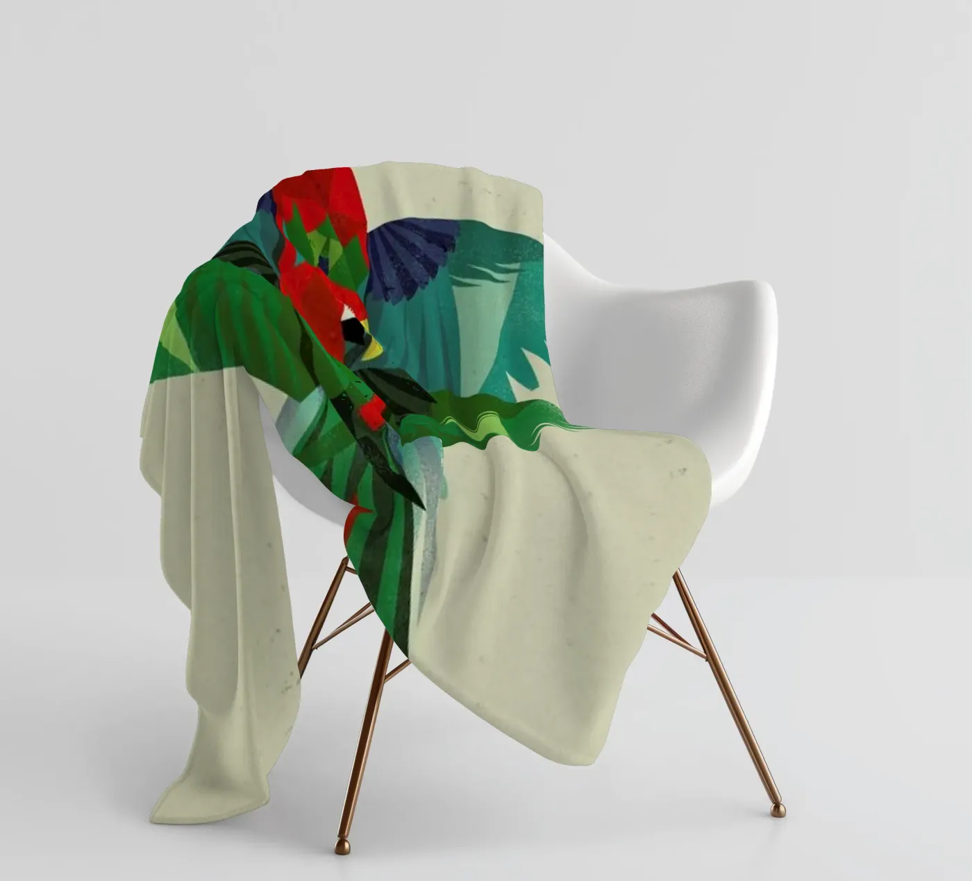 Ara fleece blanket by Dieter Braun