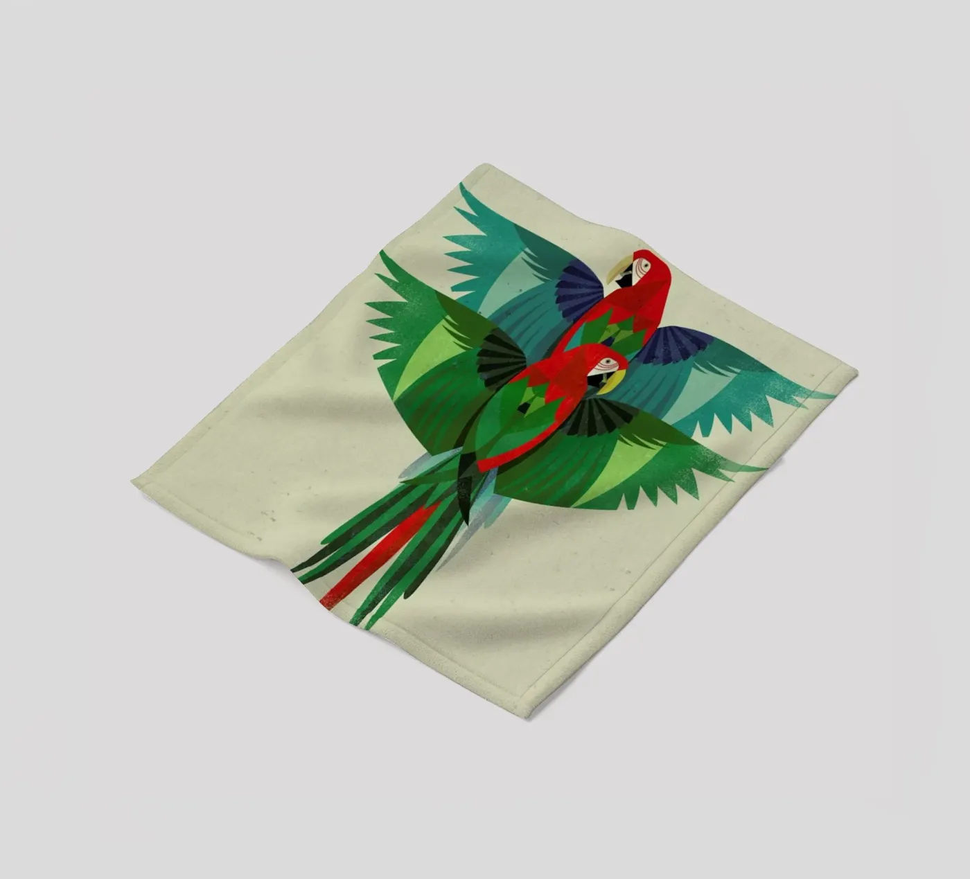 Ara fleece blanket by Dieter Braun