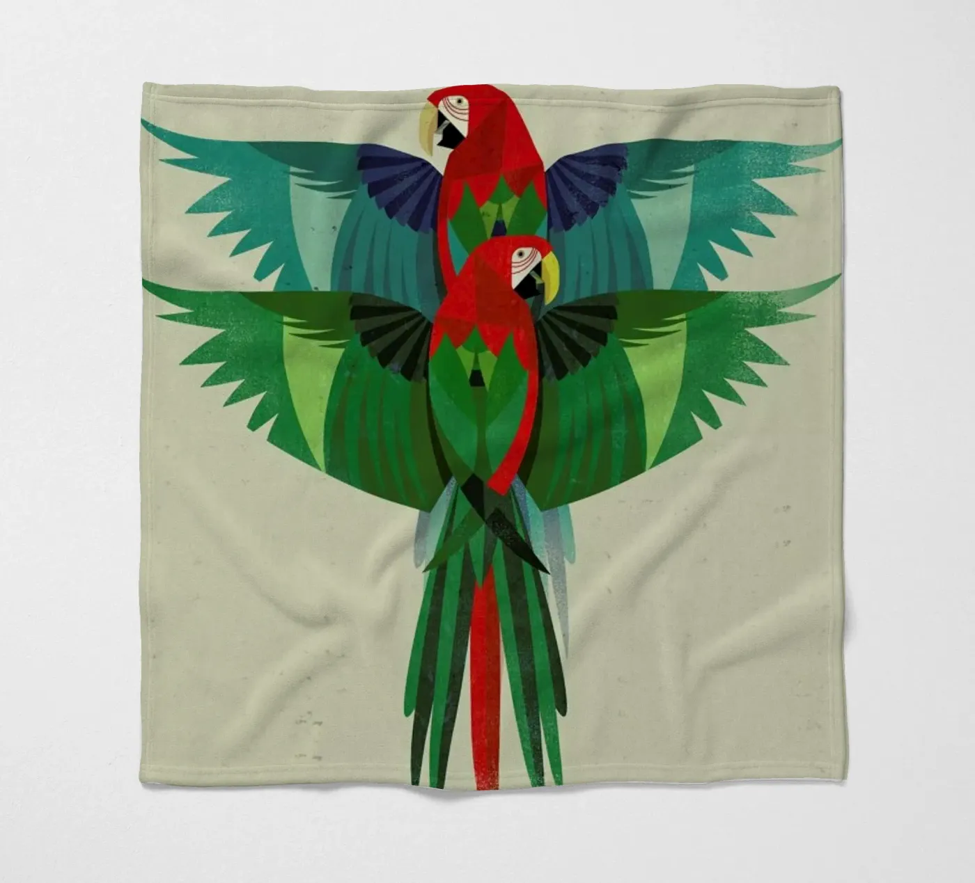 Ara fleece blanket by Dieter Braun