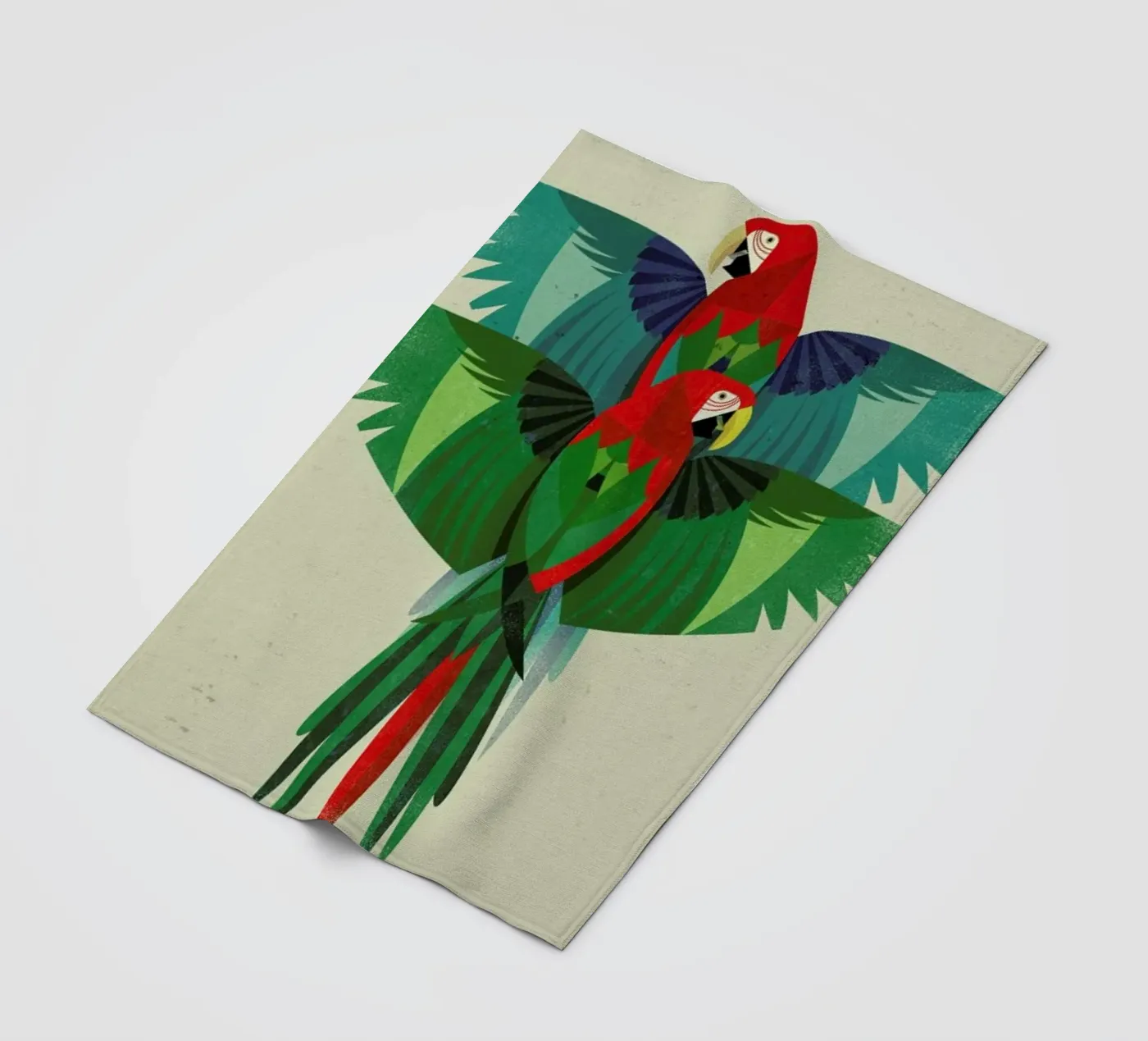 Ara fleece blanket by Dieter Braun