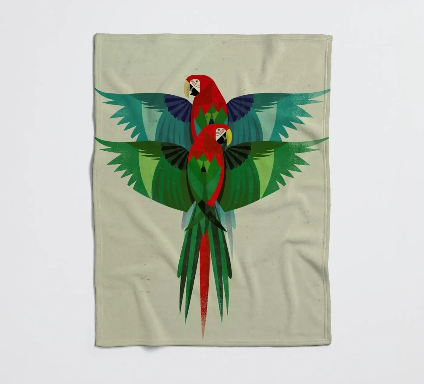 Ara fleece blanket by Dieter Braun