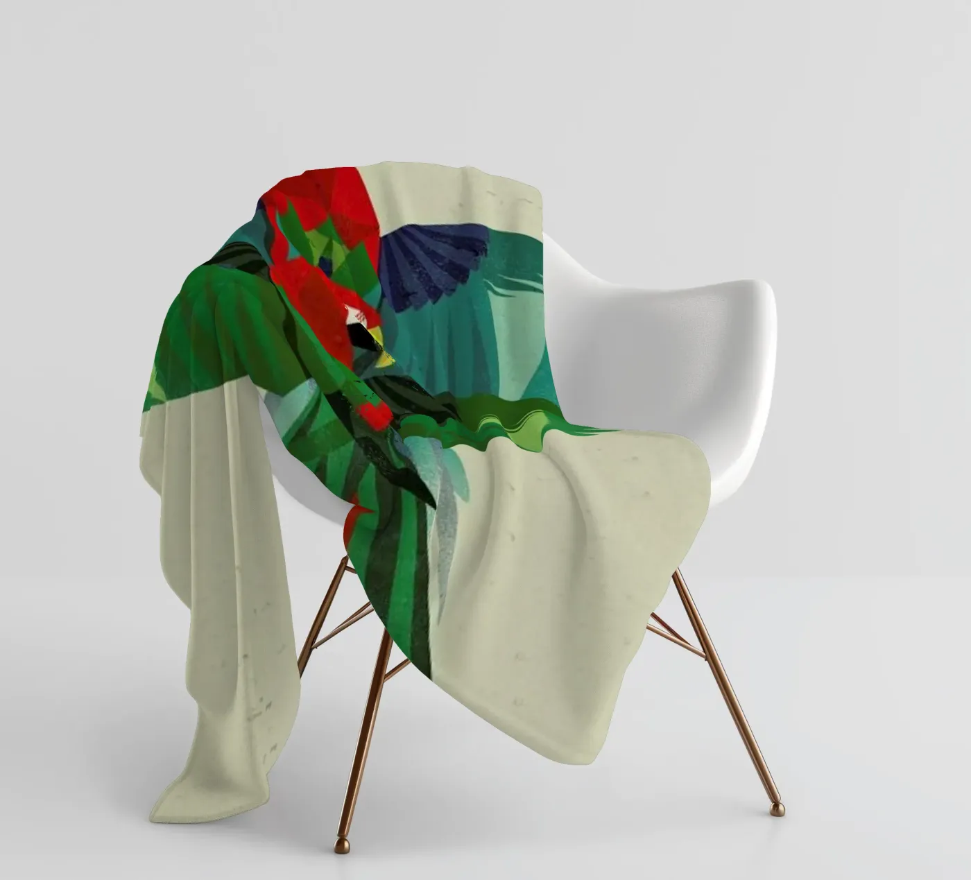 Ara fleece blanket by Dieter Braun