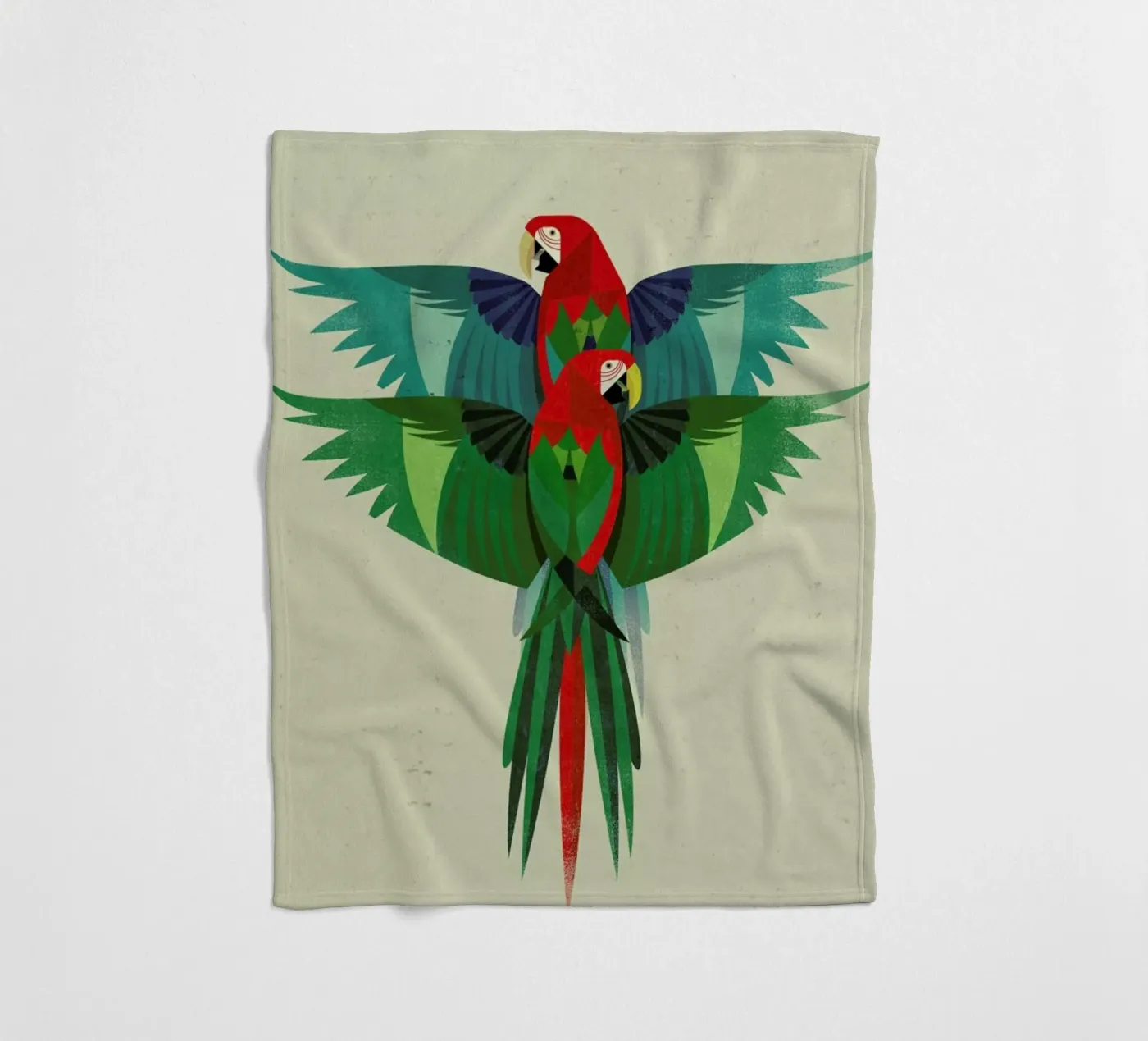 Ara fleece blanket by Dieter Braun