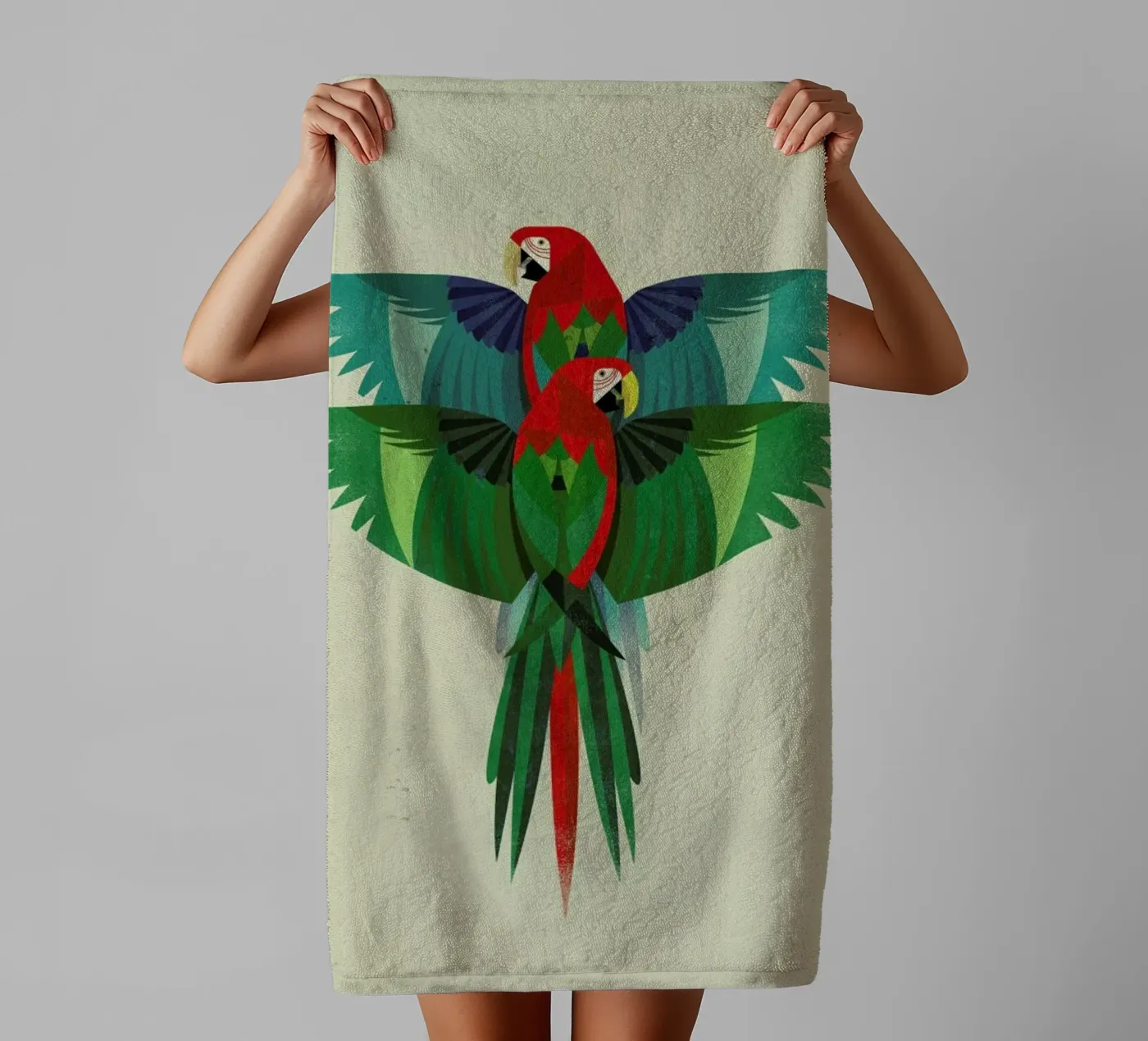 Ara asciugamano da bagno da Dieter Braun