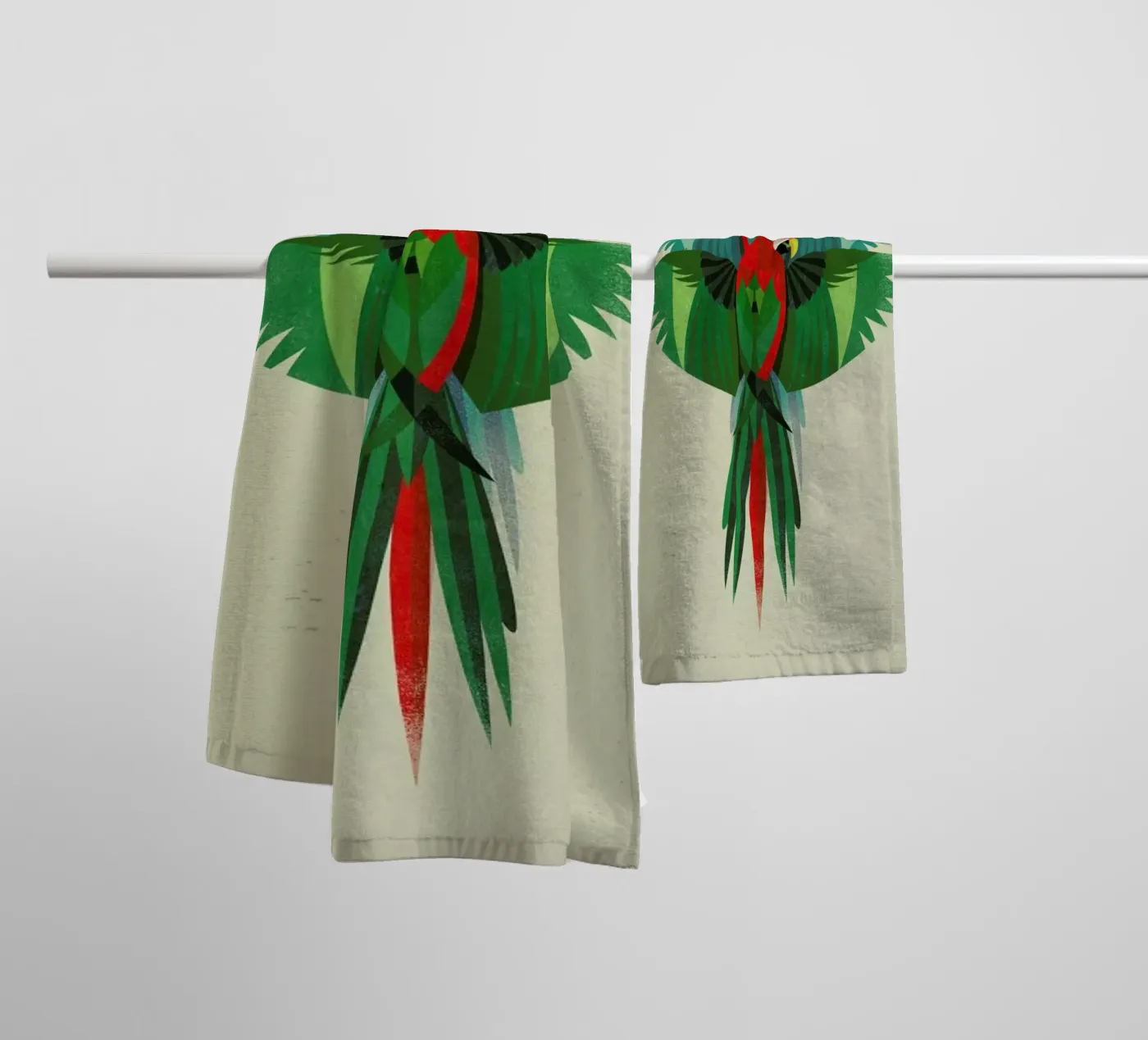 Ara asciugamano da bagno da Dieter Braun