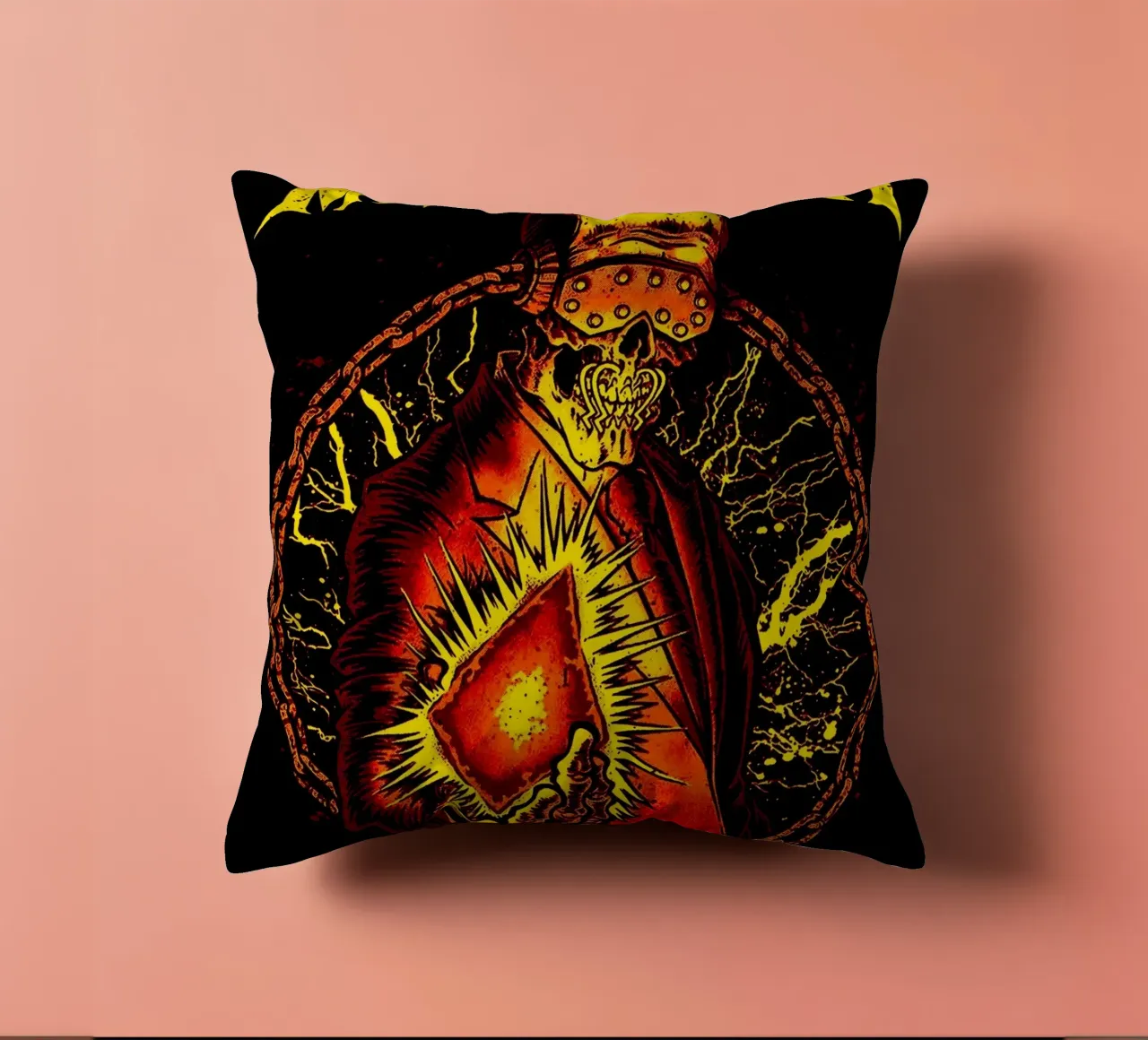 megadeth band art cuscino da vanhesling