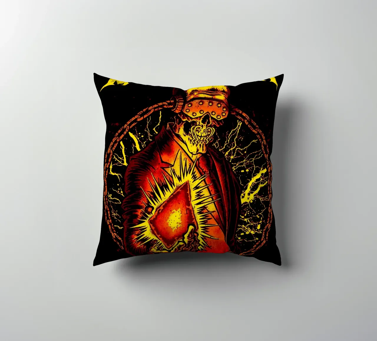 megadeth band art cuscino da vanhesling