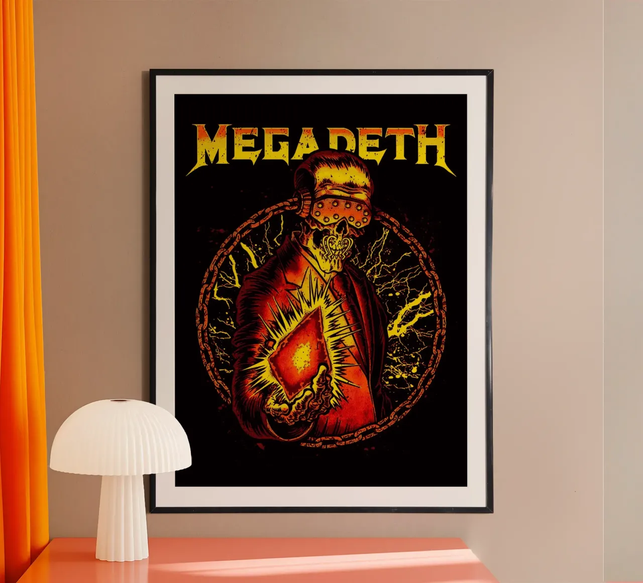 megadeth band art hahnemühle by vanhesling