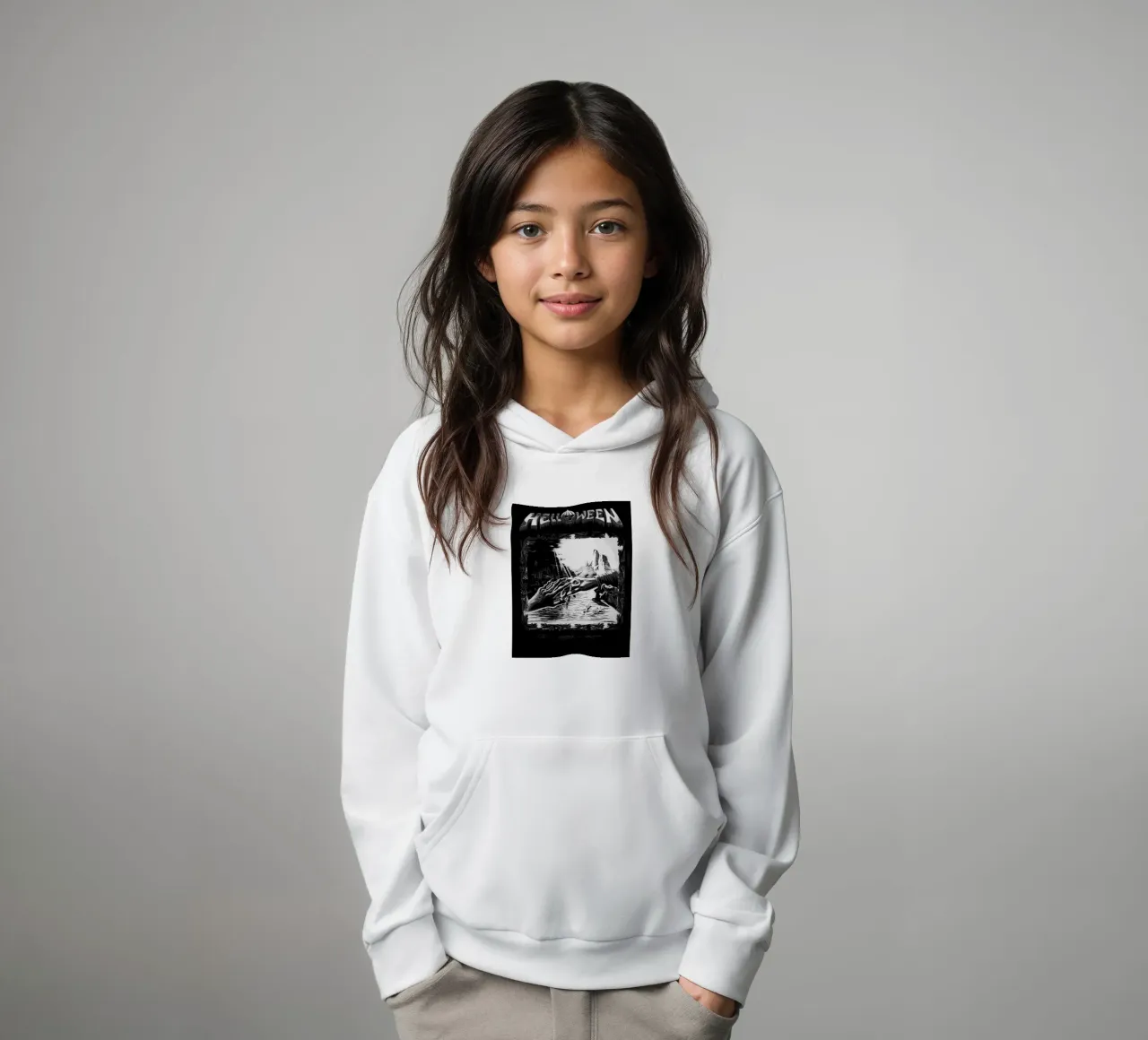 helloween felpa bambino con cappuccio da vanhesling