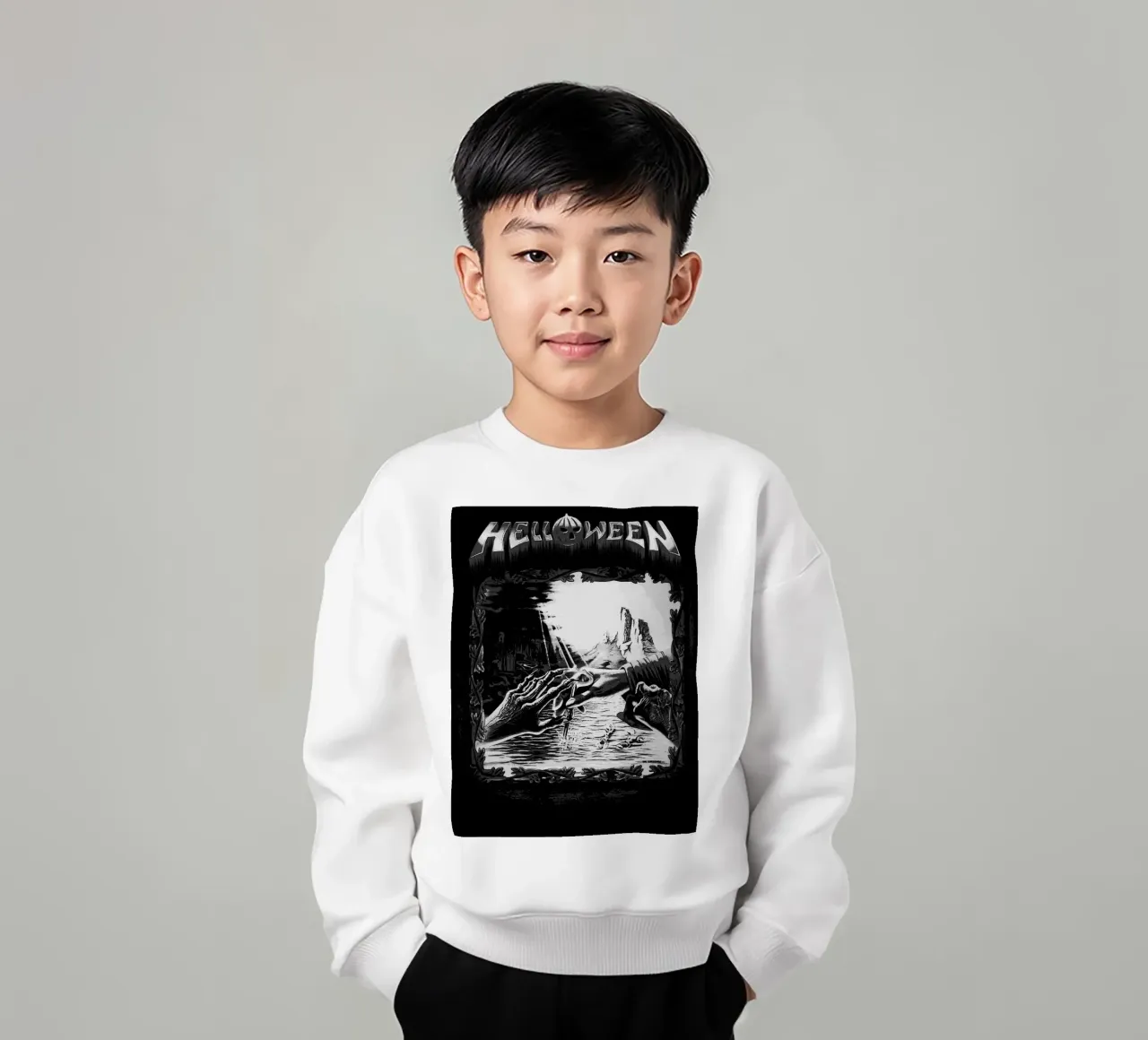 helloween felpa bambino da vanhesling