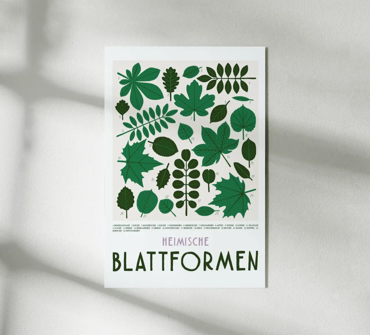 Blattformen plexiglas de typealive