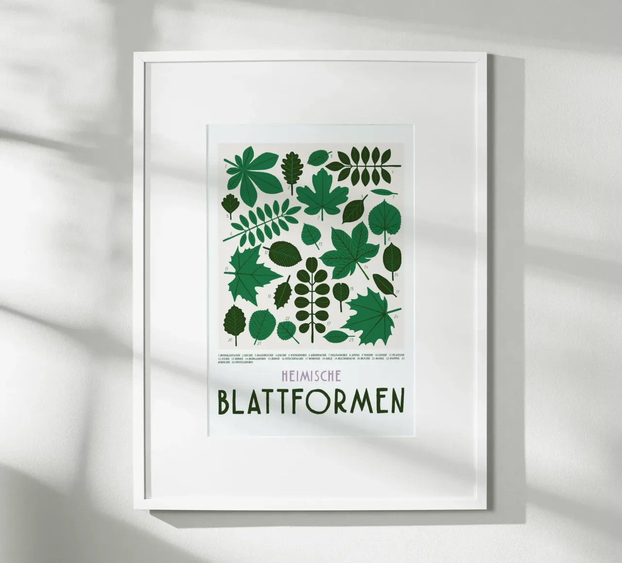 Blattformen poster da typealive
