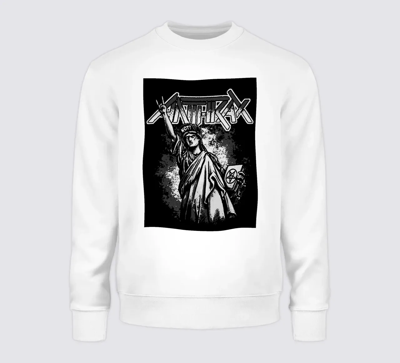 anthrax band art felpa da vanhesling