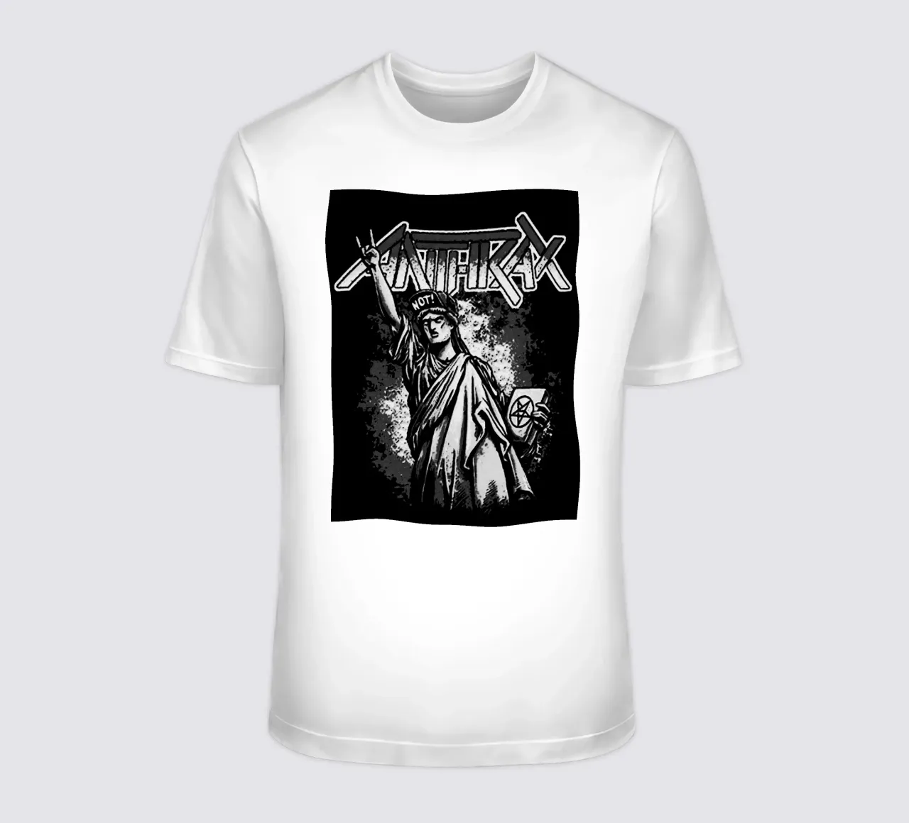 anthrax band art t-shirt da vanhesling
