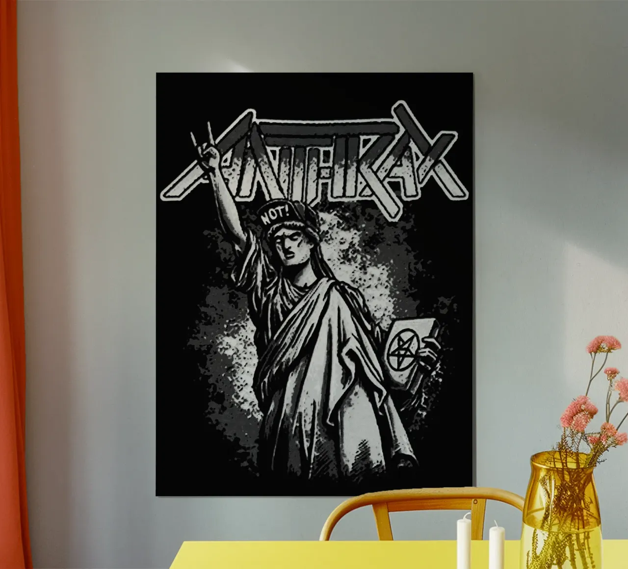 anthrax band art carta hahnemühle da vanhesling
