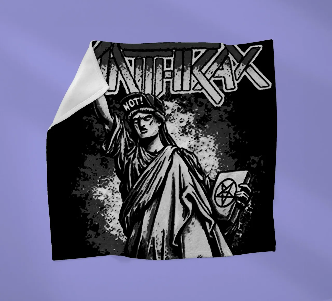 anthrax band art coperta in pile da vanhesling