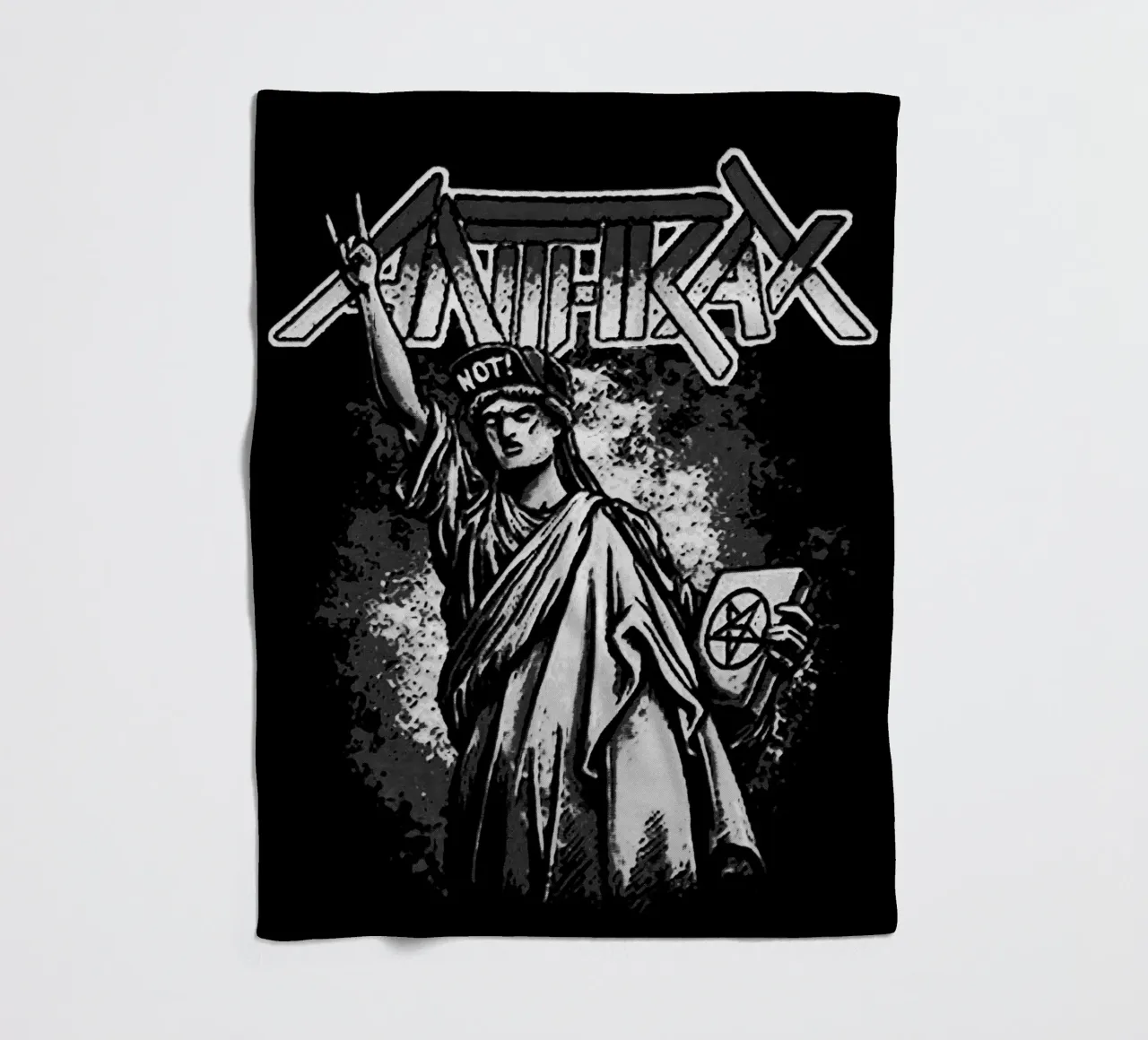 anthrax band art coperta in pile da vanhesling