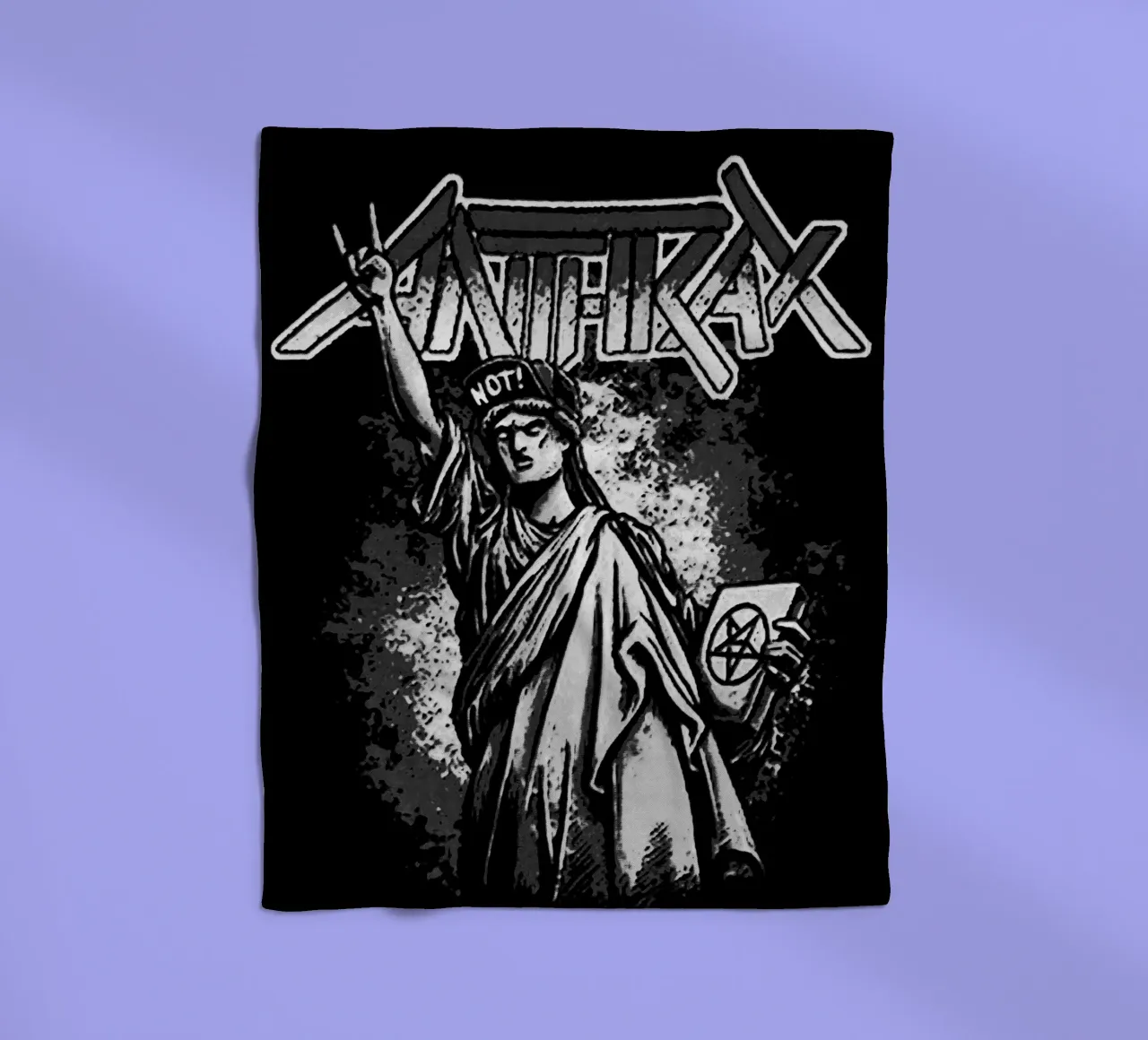 anthrax band art coperta in pile da vanhesling