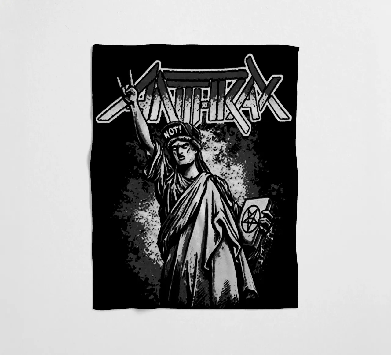 anthrax band art coperta in pile da vanhesling