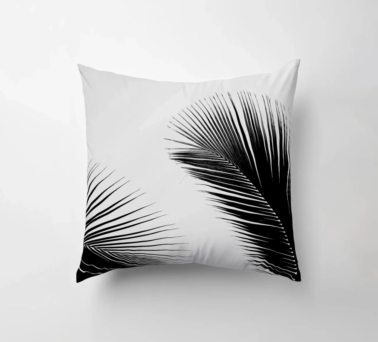 Abstract tropical leaves cuscino da photolovers