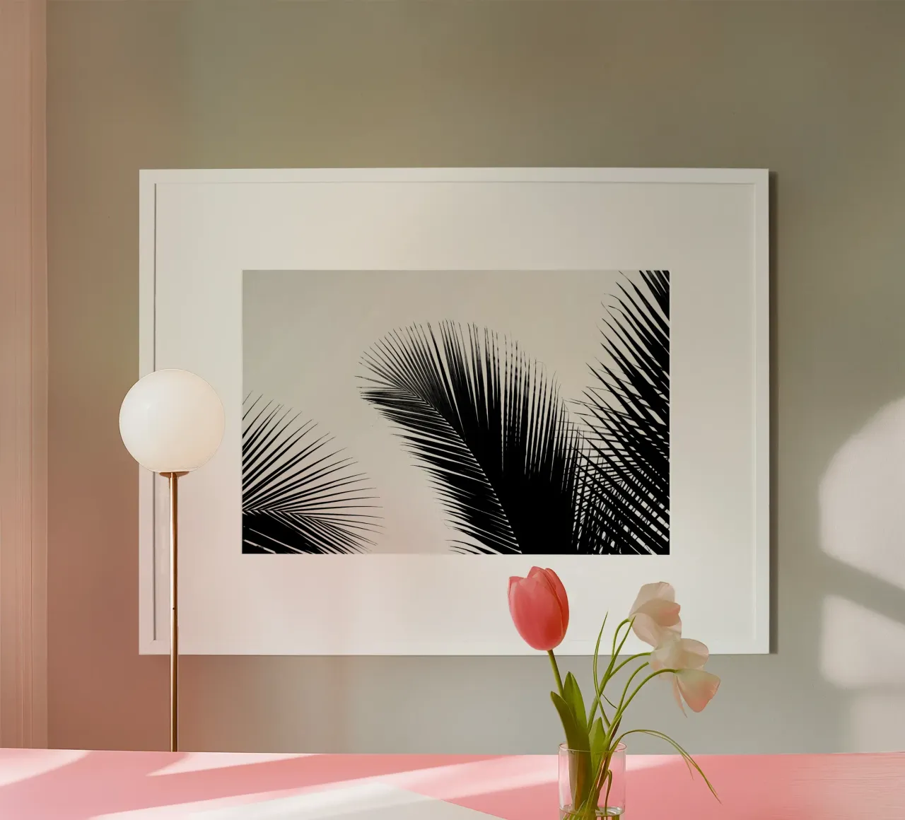 Abstract tropical leaves carta hahnemühle da photolovers
