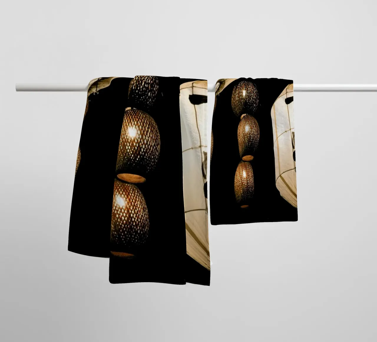 Balloons badhanddoek van Sebastian Hilgetag