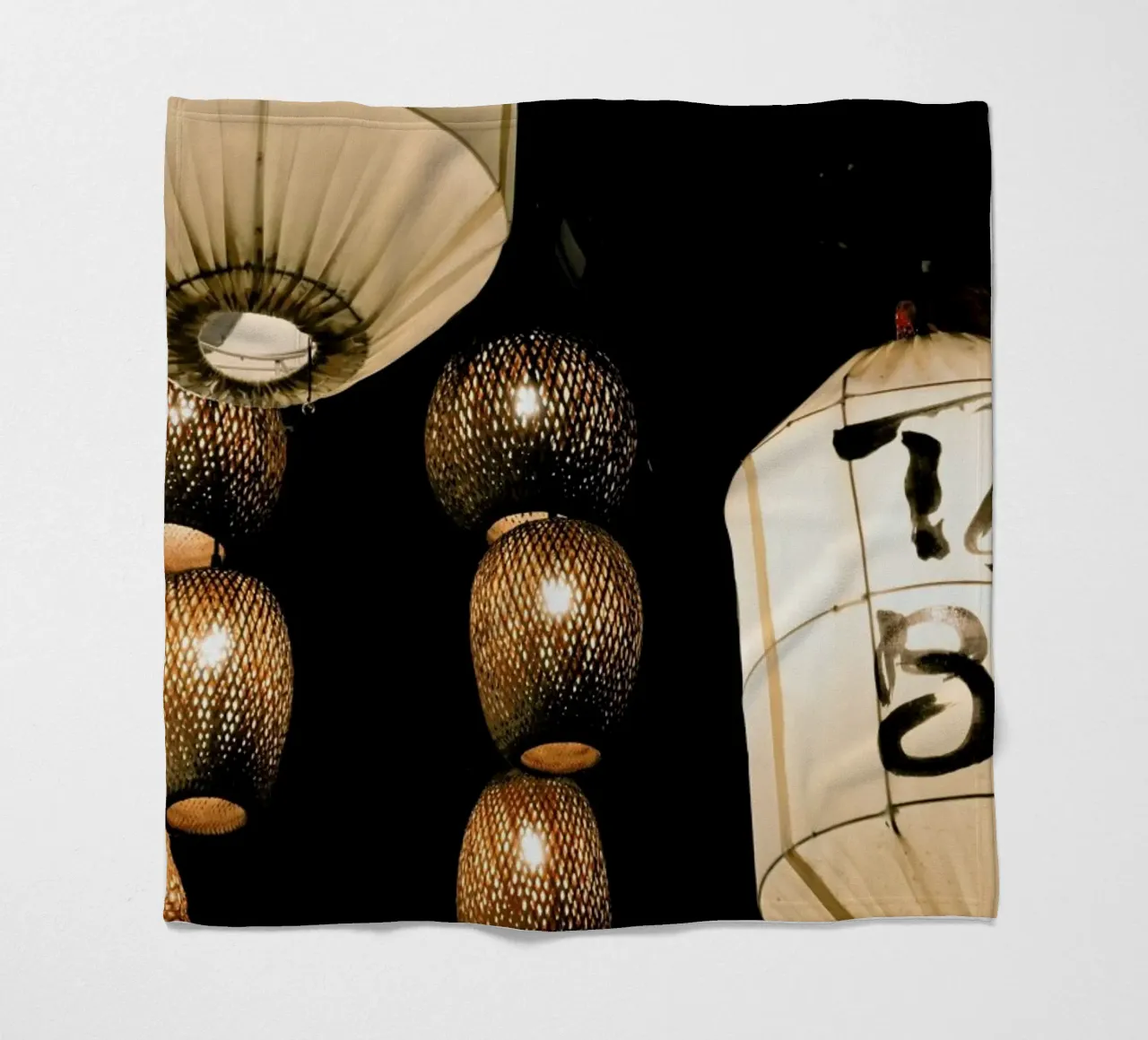 Balloons Fleecedecke von Sebastian Hilgetag