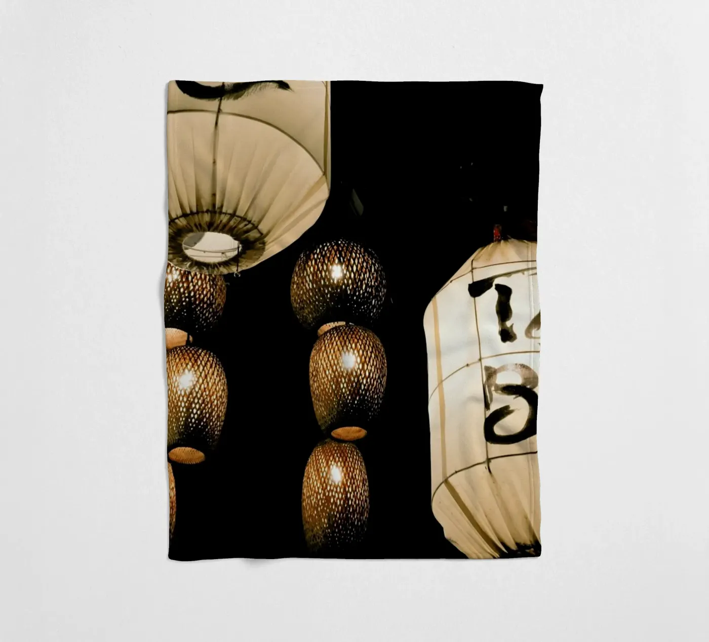 Balloons fleecedeken van Sebastian Hilgetag