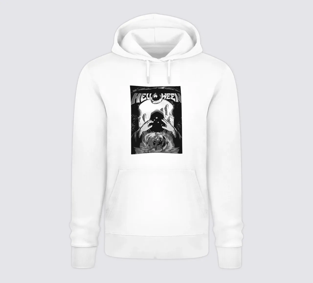 helloween band art felpa con cappuccio da vanhesling