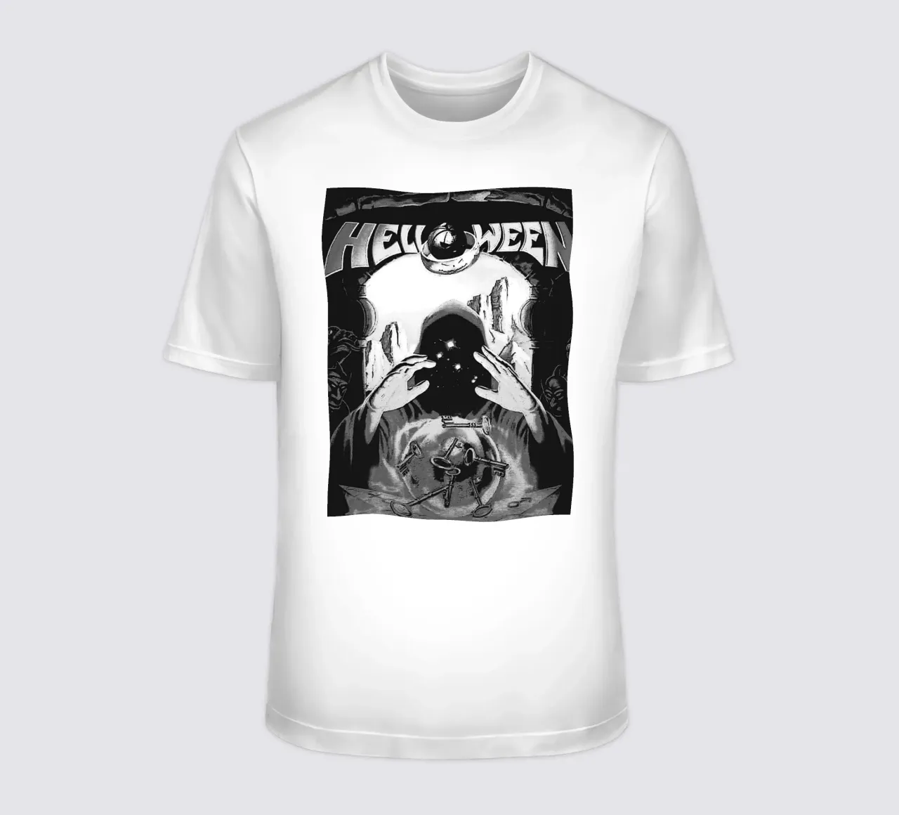 helloween band art t-shirt da vanhesling