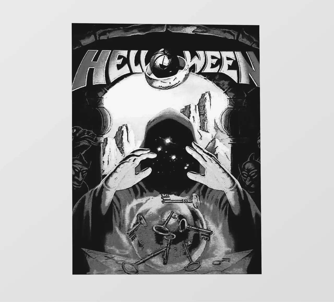helloween band art pellicola backlit da vanhesling