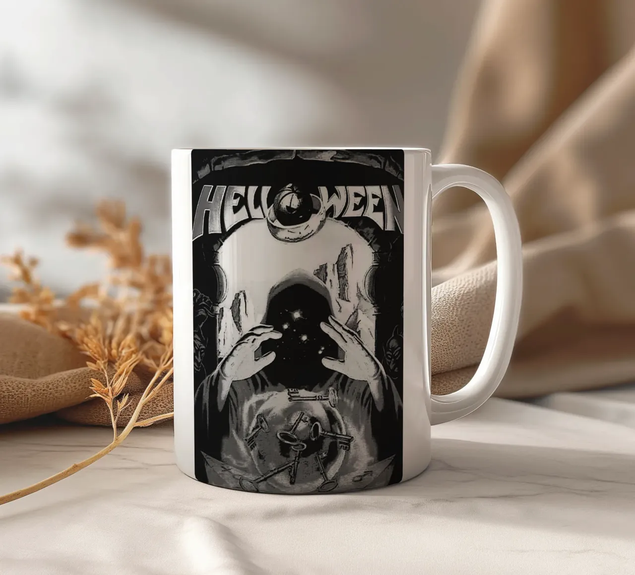 helloween band art tazza in ceramica da vanhesling
