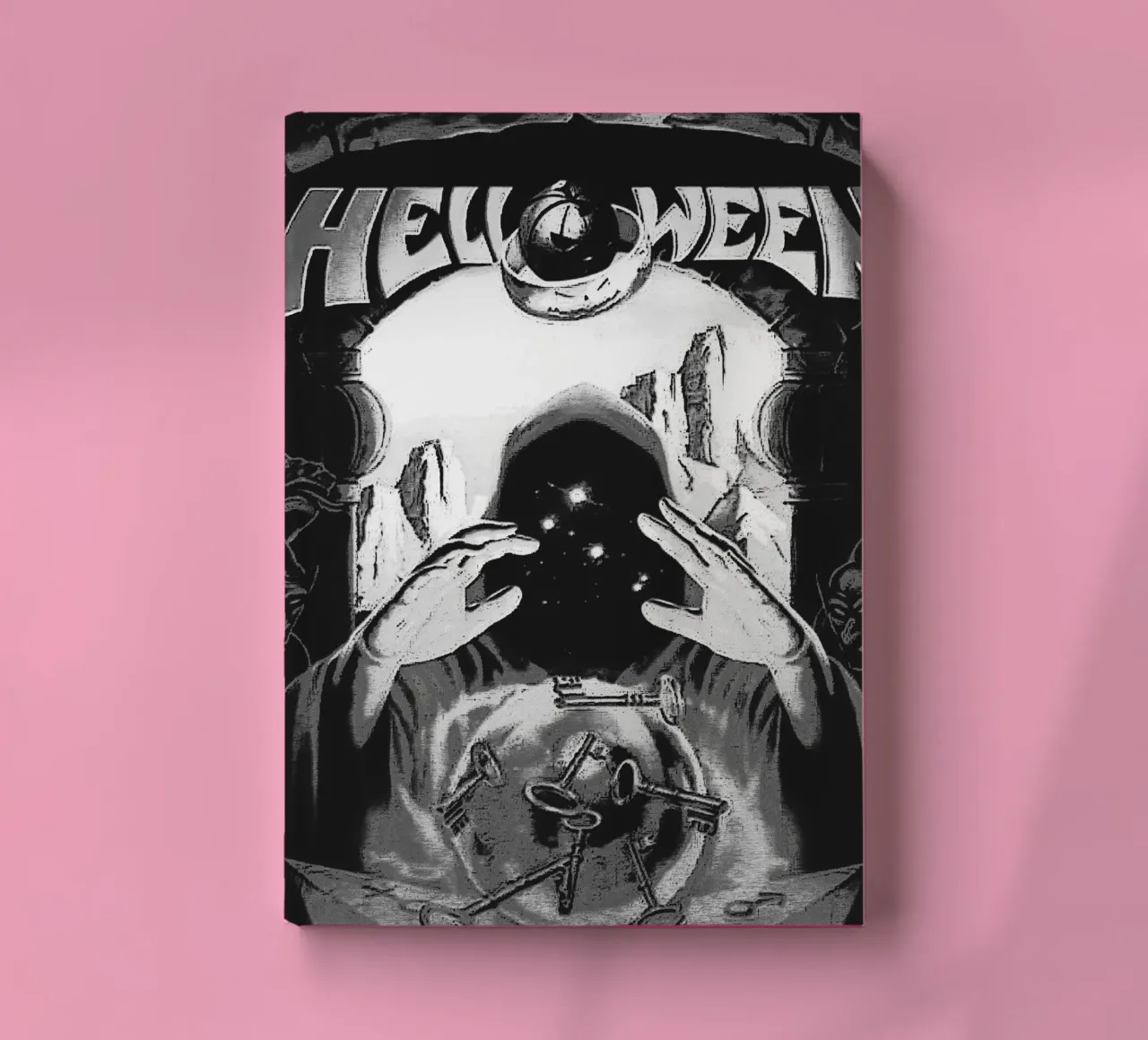 helloween band art notebook by vanhesling